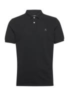 Marc O'Polo Polos Short Sleeve Svart