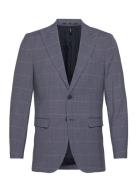 Selected Homme Slhslim-Liam Blue Check Blz Flex Blå