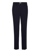 Pant Long Bottoms Trousers Straight Leg Navy Gerry Weber