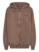 ROTATE Birger Christensen Over D Sweat Hoodie Brun