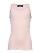 Rosemunde Kids Rkbeatha Sl Strap Lace Top Rosa