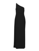 Lauren Ralph Lauren Jersey -Shoulder Gown Svart