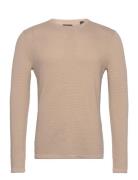 ONLY & SONS Onspanter Reg 12 Struc Crew Knit Noos Beige