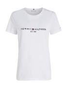 Tommy Hilfiger Heritage Hilfiger C-Nk Reg Tee Vit