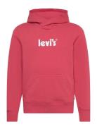 Levi's Levi's Poster Logo Pullover Hoodie Röd