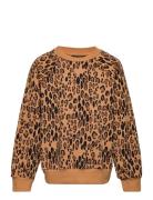 Mini Rodini Basic Leopard Sweatshirt Brun