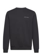 Lyle & Scott Embroidered Crew Neck Sweatshirt Marinblå