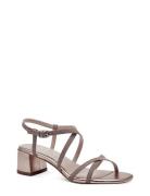 Women Sandals Sandal Med Klack Pink Tamaris