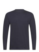 Timmi Organic Recycle L/S Tee Tops T-shirts Long-sleeved Navy Kronstad...