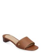 Lauren Ralph Lauren Tumbled Leather-Fay-Sn-Fsa Brun