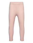 Lindex Capri Leggings With Lace Rosa