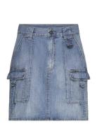 G-Star RAW Viktoria Utility Mini Skirt Wmn Blå