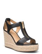 Michael Kors Berkley Mid Wedge Svart