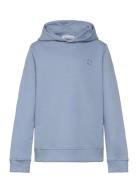 Calvin Klein Monogram Mini Badge Hoodie Blå