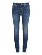 Calvin Klein Jeans Mid Rise Skinny Blå