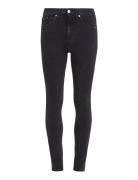 Calvin Klein Jeans Mid Rise Skinny Svart