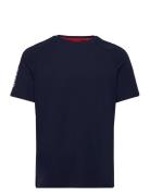 HUGO Sporty Logo T-Shirt Marinblå