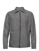 Selected Homme Slhloosedoller Overshirt Ls W Grå