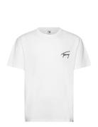 Tommy Jeans Tjm Reg Signature Tee Ext Vit