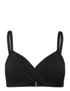 Etam Perfect Swimsuit Underwire Triangle Bra Top Svart