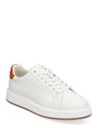 Lauren Ralph Lauren Angeline Iv Suede & Leather Sneaker Vit