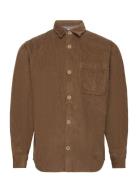 Jack & J S Jjkendrick Cord Overshirt Ls Brun