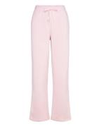 Gina Tricot Basic Straight Sweatpants Rosa