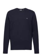 Reg Shield Ls T-Shirt Tops T-shirts Long-sleeved Navy GANT