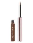 Makeup Revolution Revolution Super Flick Liquid Eyeliner Brown Brun