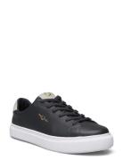 Fred Perry B71 Textured Leather/Nubuck Svart