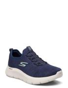 Mens Go Walk Flex - Ultra Låga Sneakers Navy Skechers