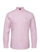 Douglas Shirt-Slim Fit Designers Shirts Casual Pink Morris