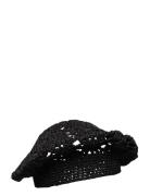 Beret Accessories Headwear Bucket Hats Black Ganni