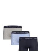 GANT Microprint Trunk 3-Pack Blå