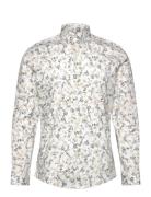 Lindbergh Aop Floral Shirt L/S Kräm