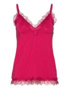 Rosemunde Rwbillie Sl Lace Strap Top Rosa