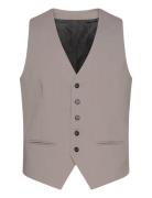 Lindbergh Men's Waistcoat For Suit Beige