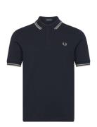 Fred Perry Twin Tipped Fp Shirt Marinblå