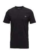 Fred Perry Ringer T-Shirt Svart