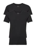 Blend Bhdinton V-Neck Tee 2-Pack Svart