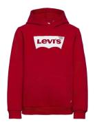 Levi's Levi's® Batwing Screenprint Hooded Pullover Röd