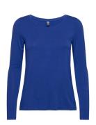 Cupoppy T-Shirt Ls Tops T-shirts & Tops Long-sleeved Blue Culture
