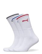 PUMA Puma Unisex Striped Crew Sock 3P Vit