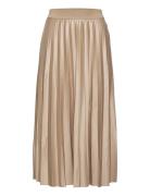 Vila Vinitban Midi Skirt - Noos Beige