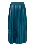 Vila Vinitban Midi Skirt - Noos Blå