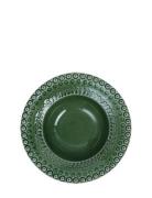 Daisy Soupbowl 21 Cm 2-Pack Home Tableware Plates Deep Plates Green Po...