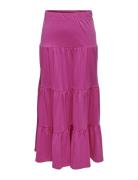 ONLY Onlmay Life Maxi Skirt Jrs Noos Rosa