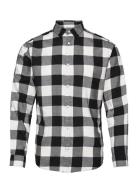 Jack & J S Jjegingham Twill Shirt L/S Vit