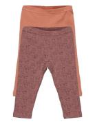 Pippi Leggings W.aop Rosa