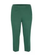 Kcsakira Cropped Pants Bottoms Trousers Suitpants Green Kaffe Curve